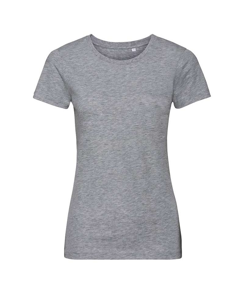 T-shirt Donna in cotone organico Russell JE108F 17 T-shirt-Donna-con-nastro-spalla-cotone-russell-je108f-gigia-chiara