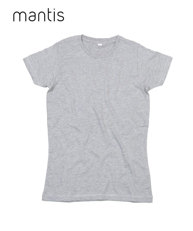 T-shirt-Donna cotone maniche corte Mantis MAM69 10 T-shirt-Donna-cotone-maniche-corte-Mantis-mam69-grigio-melange