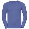 T-shirt Uomo manica lunga girocollo con costina sottile Russell JE167M 1 T-shirt-UOMO-manica-lunga-girocollo-con-costina--sottile-Russell-JE167M-azzurro