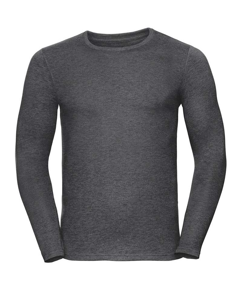 T-shirt Uomo manica lunga girocollo con costina sottile Russell JE167M 17 T-shirt-UOMO-manica-lunga-girocollo-con-costina--sottile-Russell-JE167M-grigio-grafite