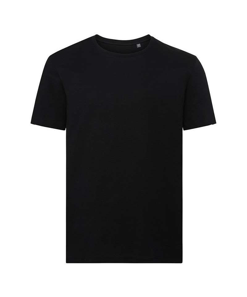 T-shirt Uomo in cotone organico Russell JE108M 17 T-shirt-Uomo-con-nastro-spalla-cotone-russell-je108m-nero