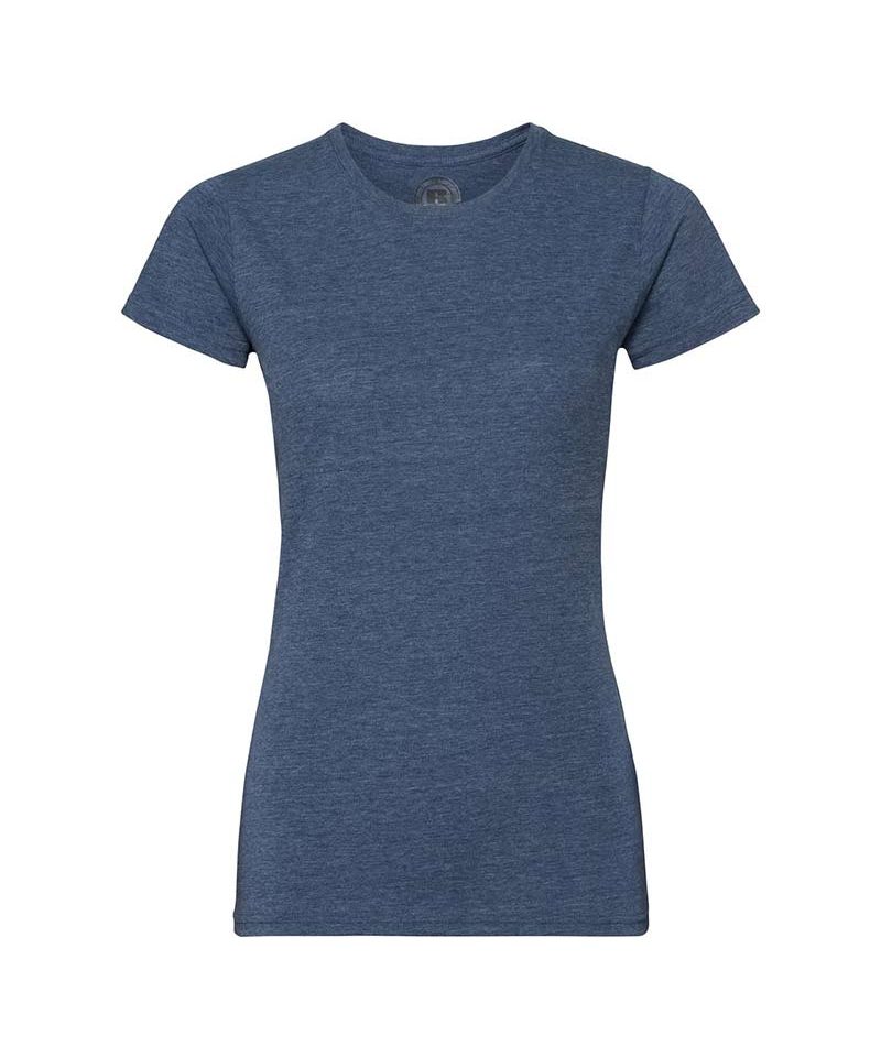 T-shirt Donna leggermente sfiancata manica corta personalizzabile con logo Russell JE165F 22 T-shirt-donna-leggermente-sfincata-manica-corta-personalizzabile-con-logo-Russell-JE165F-blu-navy