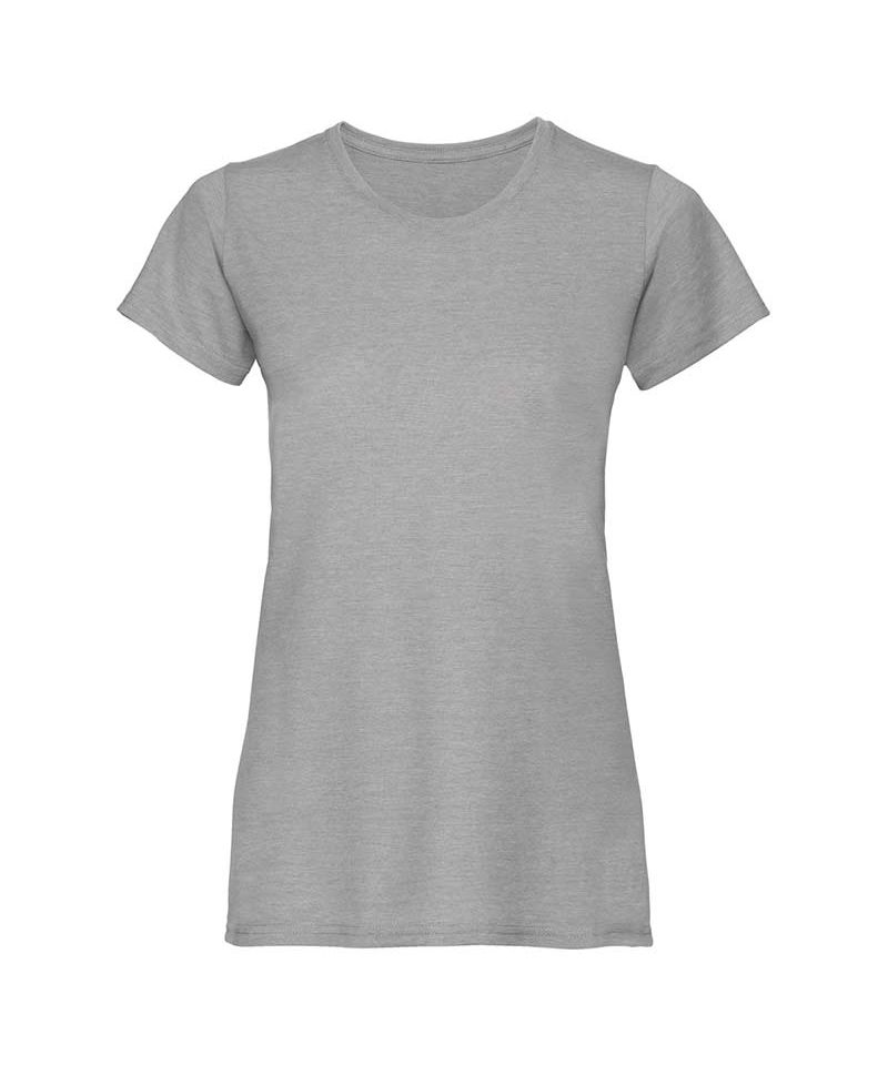 T-shirt Donna leggermente sfiancata manica corta personalizzabile con logo Russell JE165F 20 T-shirt-donna-leggermente-sfincata-manica-corta-personalizzabile-con-logo-Russell-JE165F-grigio-argento