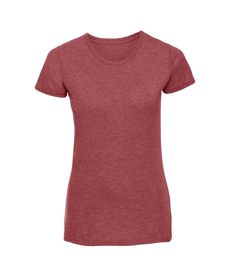 T-shirt Donna leggermente sfiancata manica corta personalizzabile con logo Russell JE165F 16 T-shirt-donna-leggermente-sfincata-manica-corta-personalizzabile-con-logo-Russell-JE165F-rosso