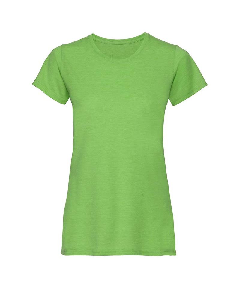 T-shirt Donna leggermente sfiancata manica corta personalizzabile con logo Russell JE165F 15 T-shirt-donna-leggermente-sfincata-manica-corta-personalizzabile-con-logo-Russell-JE165F-verde-mela