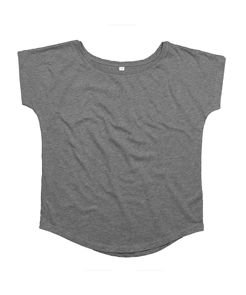T-shirt donna manica corta girocollo profondo Mantis MAM91 15 T-shirt-donna-manica-corta-girocollo-profondo-Mantis-mam91-grigio-melange