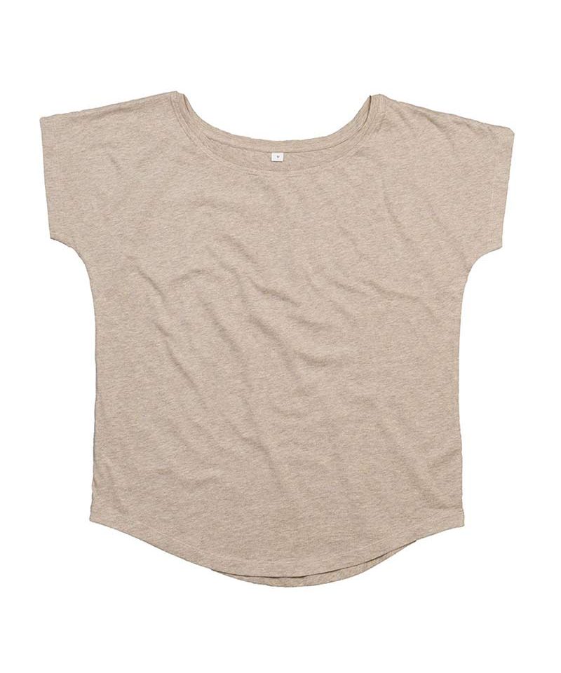 T-shirt donna manica corta girocollo profondo Mantis MAM91 13 T-shirt-donna-manica-corta-girocollo-profondo-Mantis-mam91-naturale-melange