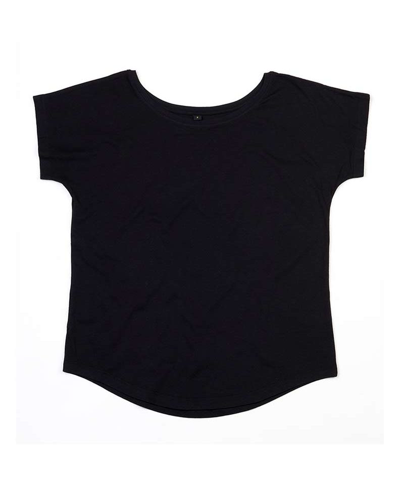 T-shirt donna manica corta girocollo profondo Mantis MAM91 12 T-shirt-donna-manica-corta-girocollo-profondo-Mantis-mam91-nero