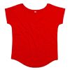 T-shirt donna manica corta girocollo profondo Mantis MAM91 1 T-shirt-donna-manica-corta-girocollo-profondo-Mantis-mam91-rosso