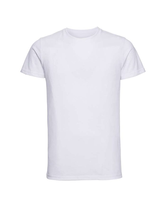 T-shirt-uomo-larga-sui-fianchi-Russell-JE165M-bianco