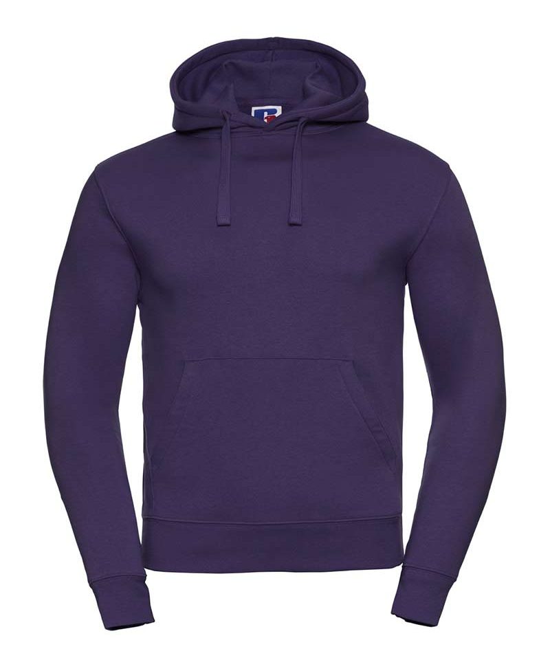 felpe-Uomo-con-cappuccio-tasca-a-marsupio-Russell-JE265M-porpora