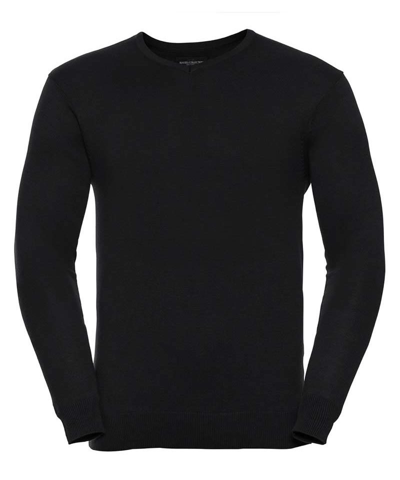 Pullover UOMO con scollo a V Russell JE710M 4 pullover-UOMO-con-scollo-a-v-russell-je710M-NERO