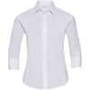Camicia Donna elegante colletto semiaperto Manica 3/4 Russell JE946F 2 Camicia-Donna-elegante-colletto-semiaperto---Manica-3-4-Russel-JE946F-bianca