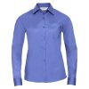 Camicia Donna colletto classico con stecche manica lunga Russell JE934F 2 Camicia-Donna-popeline-colletto-classico-con-stecche-manica-lunga-Russell-JE934F-azurro-cielo