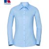 Camicia maniche lunghe Donna colletto moderno raffinato Russell JE972F 2 Camicia-maniche-lunghe-donna-colletto-moderno-raffinato-Russell-JE972F