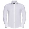 Camicia Uomo Elegante colletto semiaperto mania lunga Russell JE946M 1 Camicia-uomo-elegante-colletto-semiaperto-mania-lunga-Russell--JE946M-bianca