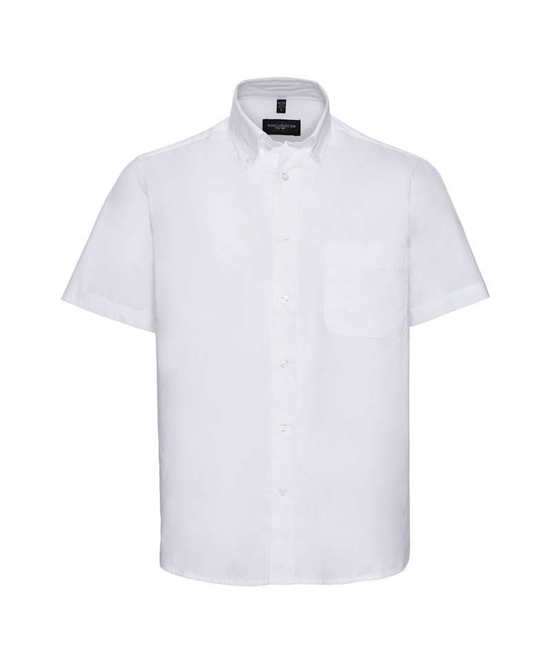 Camicia Uomo manica corta tasca lato cuore Russell JE917M 11 Camicia-uomo-manica-corta-tasca-lato-cuore-Russell-.JE917M-bianca