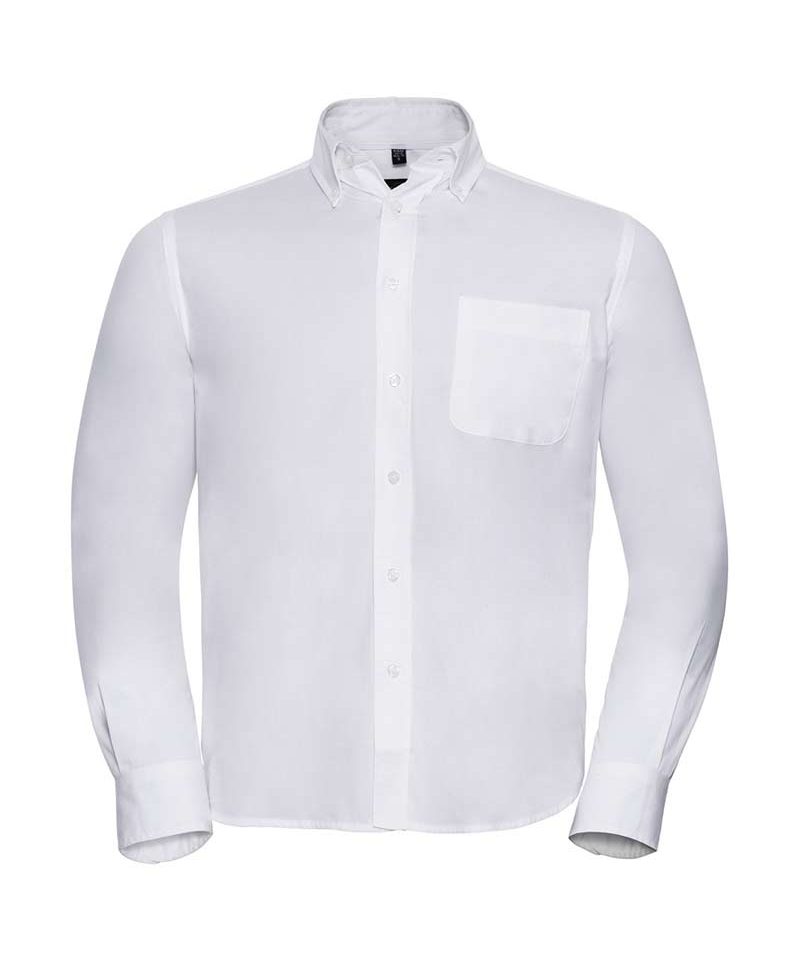 Camicia-uomo-manica-lunga-Russell-JE916M-bianca