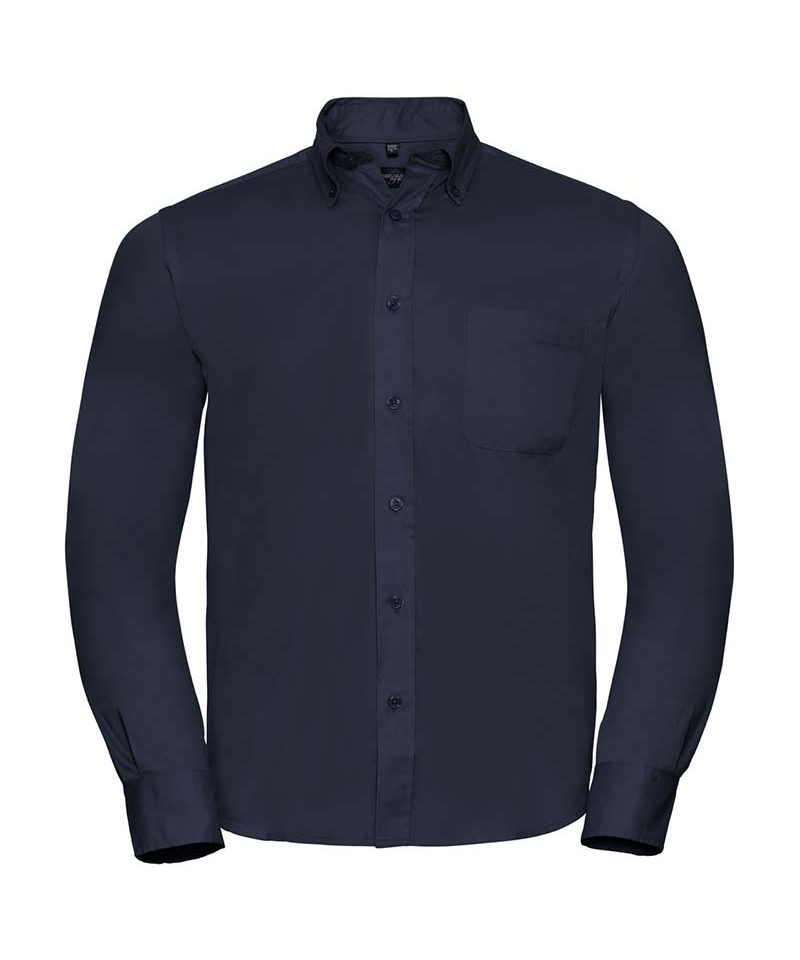 Camicia Uomo manica lunga Russell JE916M 10 Camicia-uomo-manica-lunga-Russell-JE916M-blu-navy