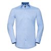 Camicia Uomo maniche Lunghe bordi contrasto miglior vestibilità Russell JE964M 2 Camicia-uomo-maniche-Lunghe--bordi-contrasto-miglior-vestibilità-Russell-JE964M-azzurro-cielo