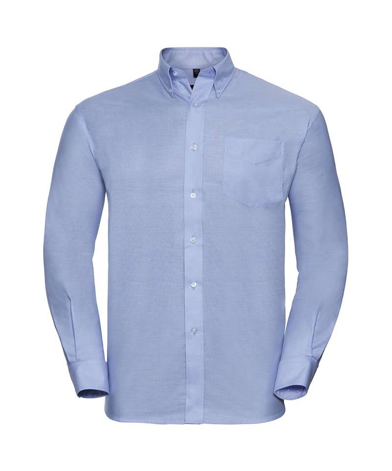 Camicia uomo maniche lunghe tasca lato cuore Russell JE932M 12 Camicia-uomo-maniche-lunghe-tasca-lato-cuore-Russell-JE932M-azzurro-cielo