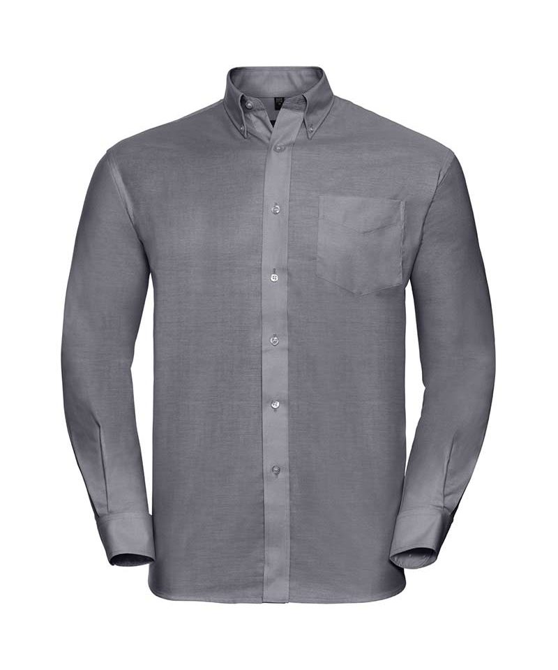 Camicia uomo maniche lunghe tasca lato cuore Russell JE932M 15 Camicia-uomo-maniche-lunghe-tasca-lato-cuore-Russell-JE932M-grigio-argento