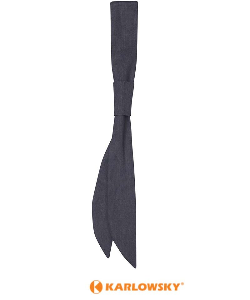 Cravatta-di-jeans-con-gancio-per-fissarla-Karlowsky-KAK11-nero