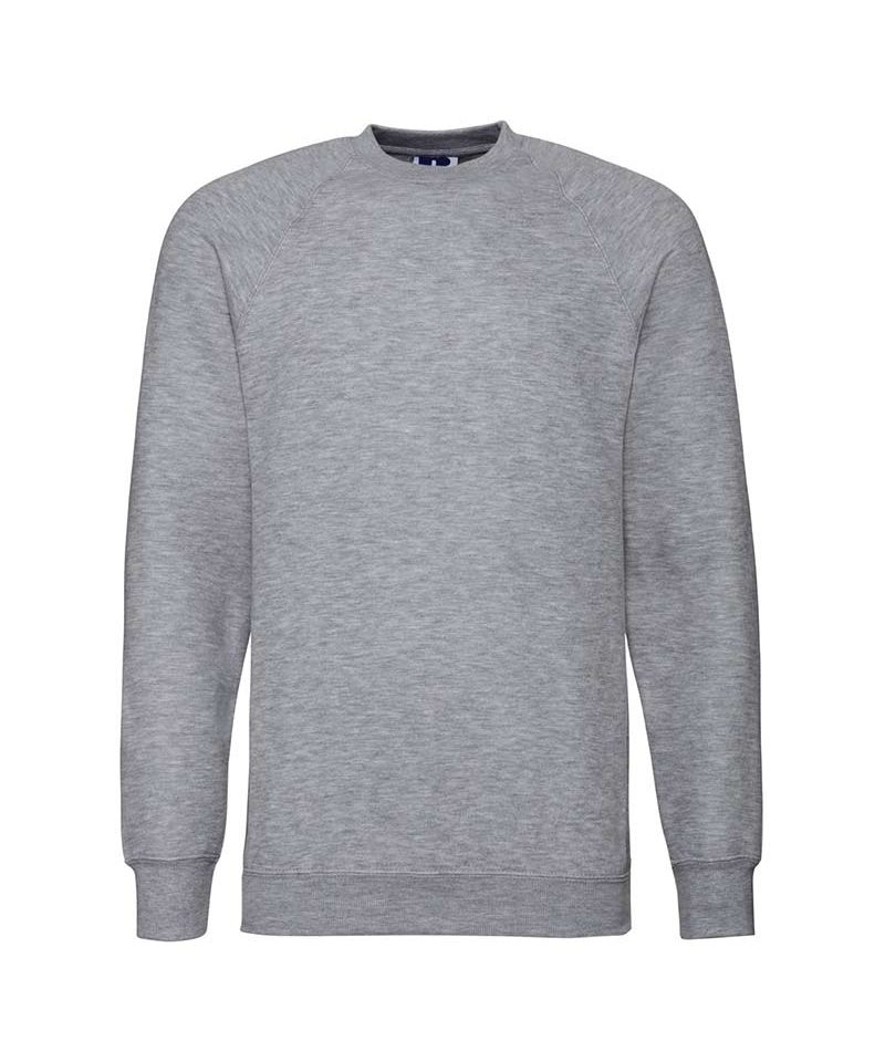 Felpa-Uomo-maniche-lunghe-girocollo-personalizzabile-Russell-JE762M-grigio-chiaro