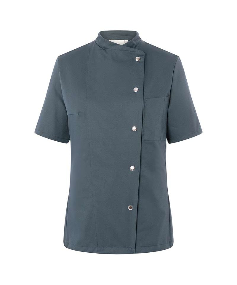 Giacca Chef tessuto aderente laterali maniche taschino porta penne petto Karlowsky KJF4 9 Giacca-Chef-tessuto-aderente-laterali--maniche-taschino-porta-penne-petto-Karlowsky-KJF4-antracite