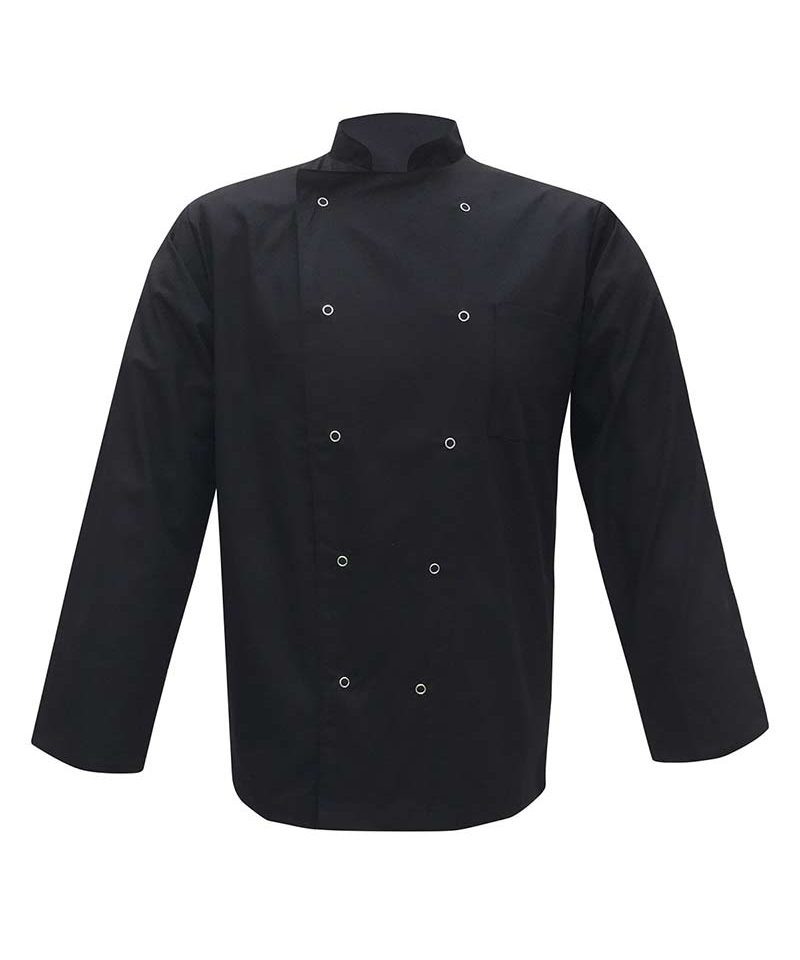 Giacca-UNISEX-Chef-basic-taschino-al-petto-kARLOWSKY-KBJM2-nero