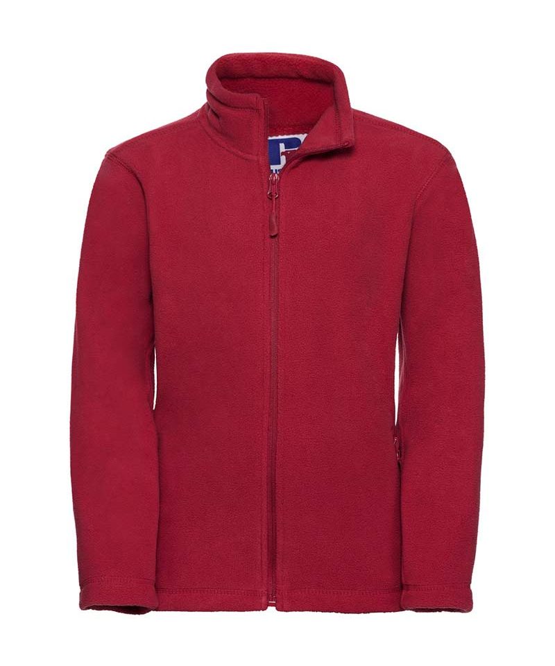 Pile-bambino-resistente-caldo-Zip-tasche-laterali-Russell-JE8700B-rosso