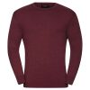 Pullover Uomo girocollo a maniche lunghe Russell JE717M 1 Pullover-UOMO-girocollo-a-maniche-lunghe-Russell-JE717M-rosso-mattone