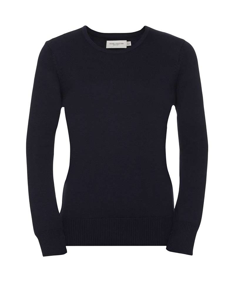Pullover donna girocollo a maniche lunghe Russell JE717F 7 Pullover-girocollo-donna-a-maniche-lunghe-Russell-JE717F-blu-navy