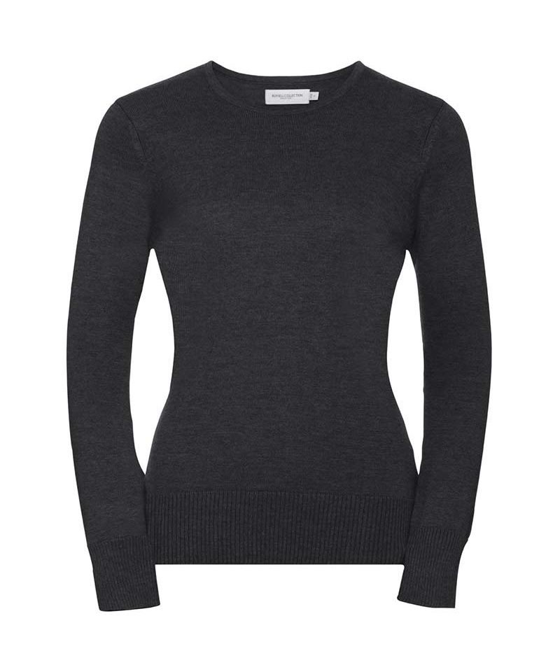 Pullover donna girocollo a maniche lunghe Russell JE717F 5 Pullover-girocollo-donna-a-maniche-lunghe-Russell-JE717F-grigio