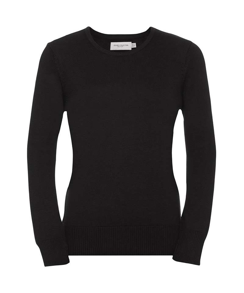 Pullover donna girocollo a maniche lunghe Russell JE717F 4 Pullover-girocollo-donna-a-maniche-lunghe-Russell-JE717F-nero