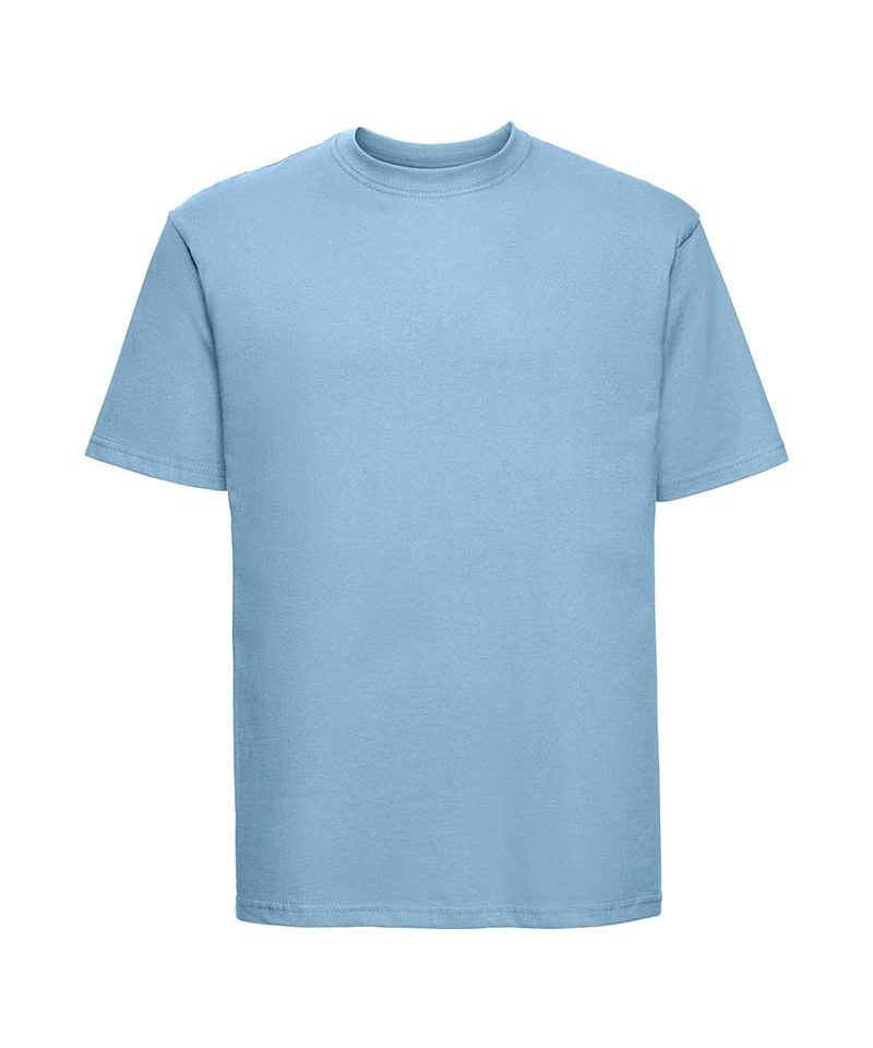 T-shirt Uomo manica corta girocollo Russell JEZT180 17 T-shirt-uomo-manica-corta-girocollo-Russell-JEZT180-azzurro-cielo