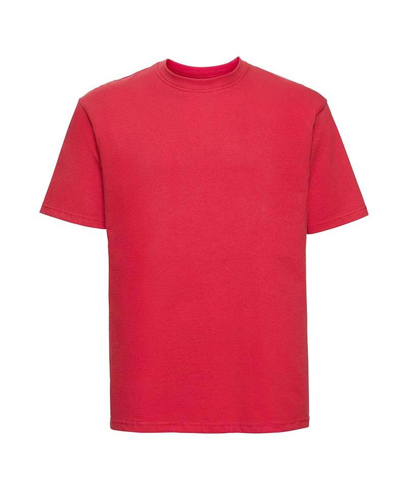 T-shirt-uomo-manica-corta-girocollo-Russell-JEZT180-rossa