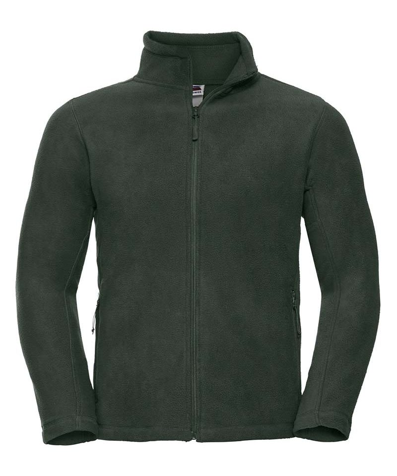 Pile Uomo tasche laterali con cerniera zip intera cordino vita elasticizzato Russell JE8700M 12 pile-Uomo-tasche-laterali-con-cerniera-zip-intera-cordino-vita-elasticizzato-Russell-JE8700M-verde-bottiglia