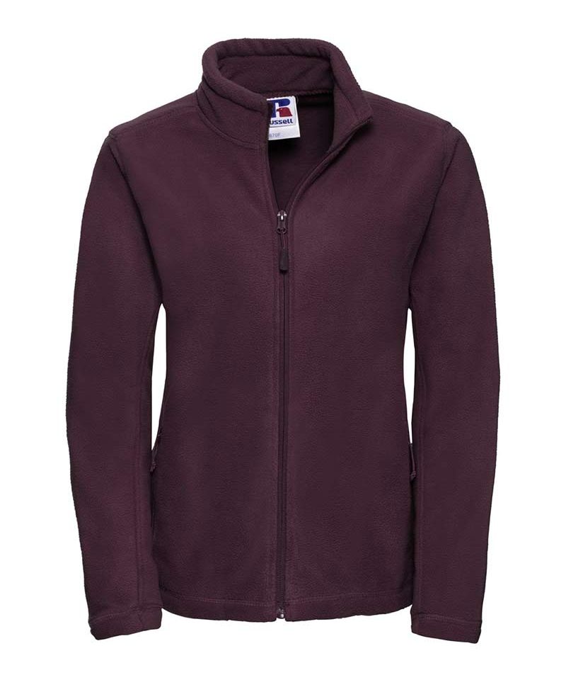 Pile Donna tasche laterali con cerniera zip intera cordino vita elasticizzato Russell JE8700F 14 pile-donna--tasche-laterali-con-cerniera-zip-intera-cordino-vita-elasticizzato-Russell-JE8700F-bordeaux