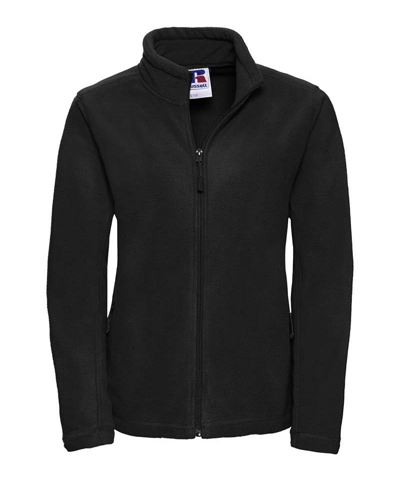 Pile Donna tasche laterali con cerniera zip intera cordino vita elasticizzato Russell JE8700F 12 pile-donna--tasche-laterali-con-cerniera-zip-intera-cordino-vita-elasticizzato-Russell-JE8700F-nero