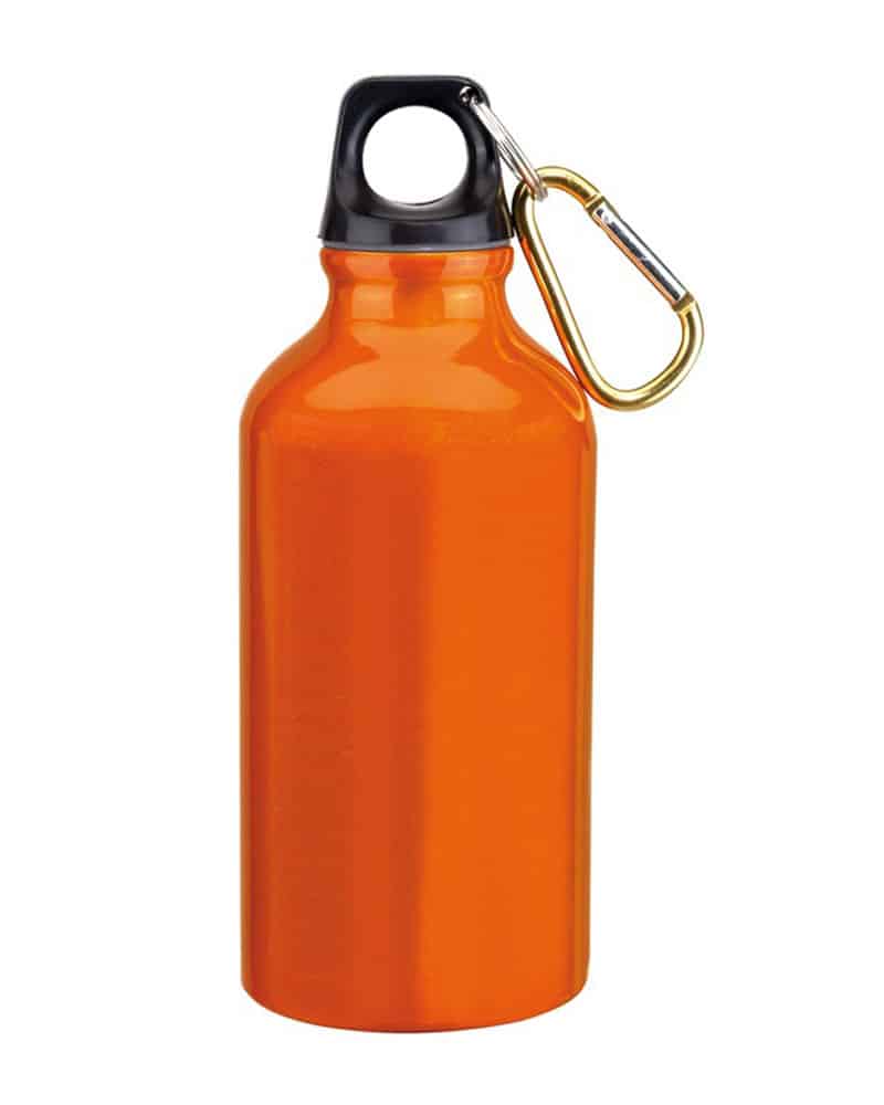 Borraccia in alluminio con moschettone 400ml 0603038 6 Borraccia-in-alluminio-con-moschettone-0603038-arancio