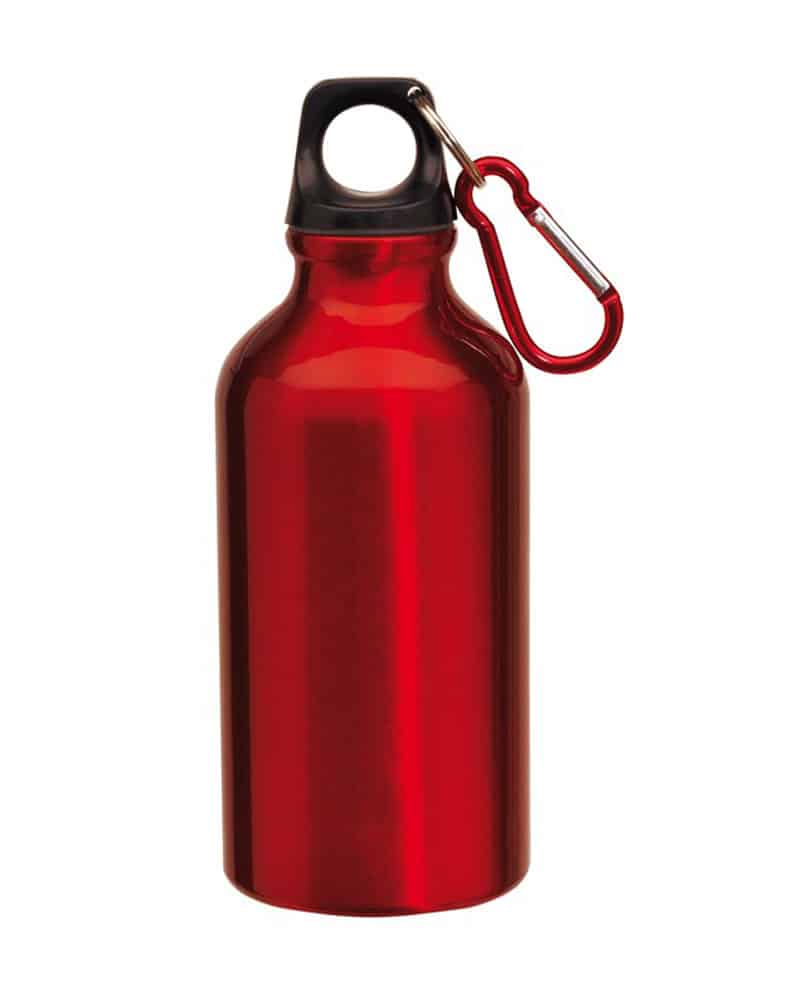 Borraccia in alluminio con moschettone 400ml 0603038 7 Borraccia-in-alluminio-con-moschettone-0603038-rosso