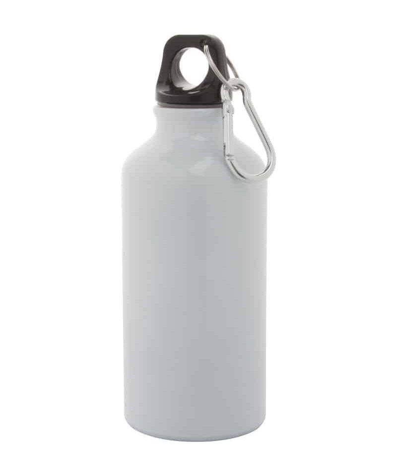 Borraccia in alluminio con moschettone 400ml AP731964 15 Borraccia-in-alluminio-con-moschettone-400-ml-AP731964-bianco