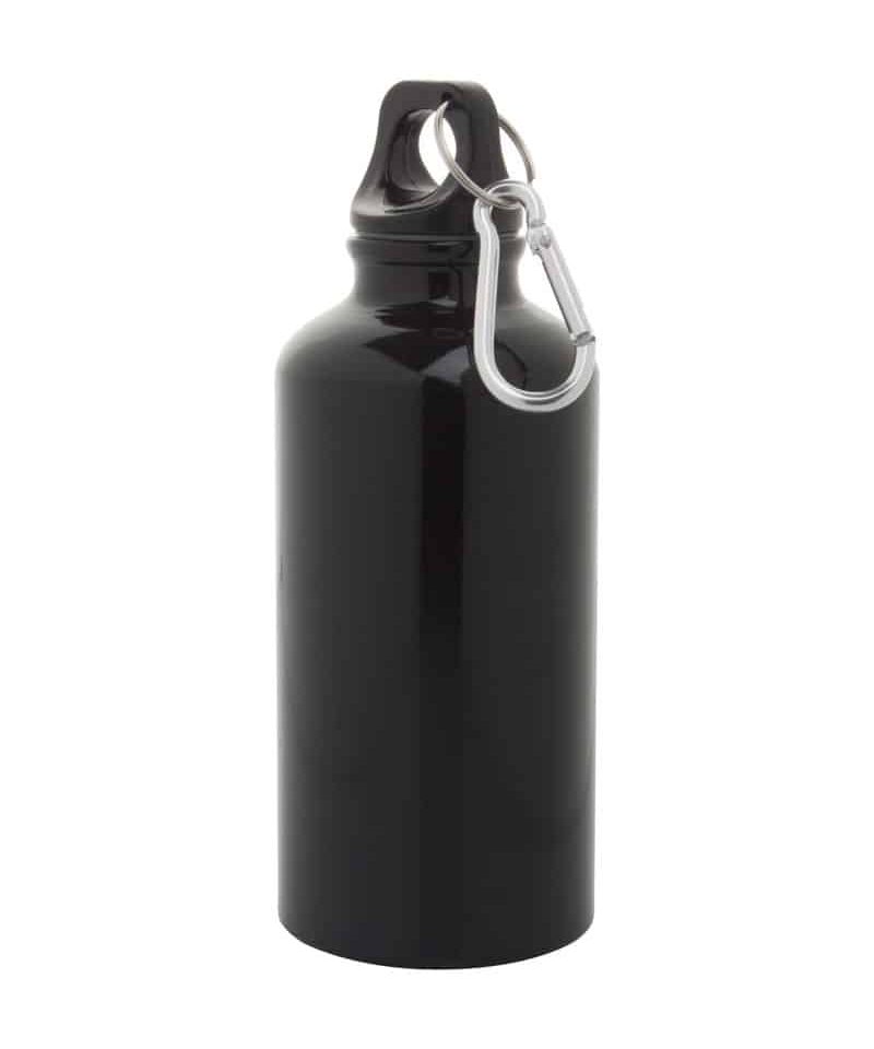 Borraccia in alluminio con moschettone 400ml AP731964 19 Borraccia-in-alluminio-con-moschettone-400-ml-AP731964-nero