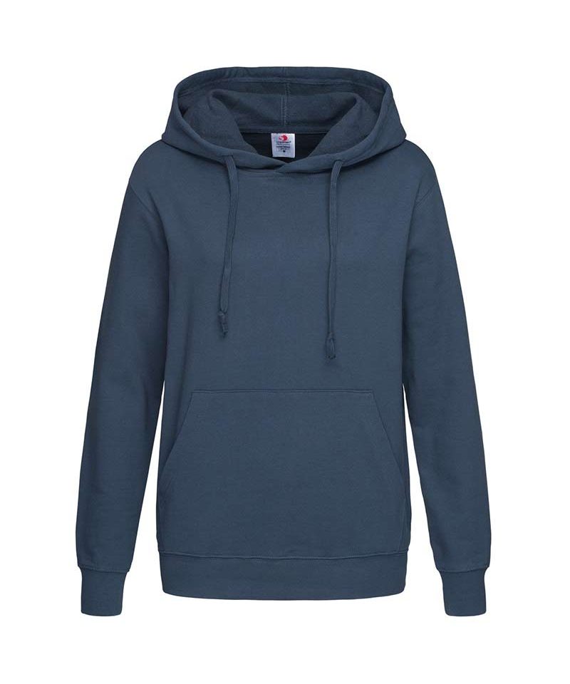 Felpa-Donna-con-cappuccio-Stedman-ST4110-blu-navy