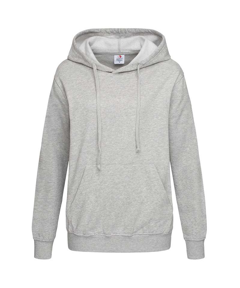 Felpa-Donna-con-cappuccio-Stedman-ST4110-grigia
