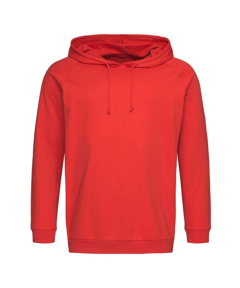 Felpa-unisex-con-cappuccio-Stedman-ST4200-rosso