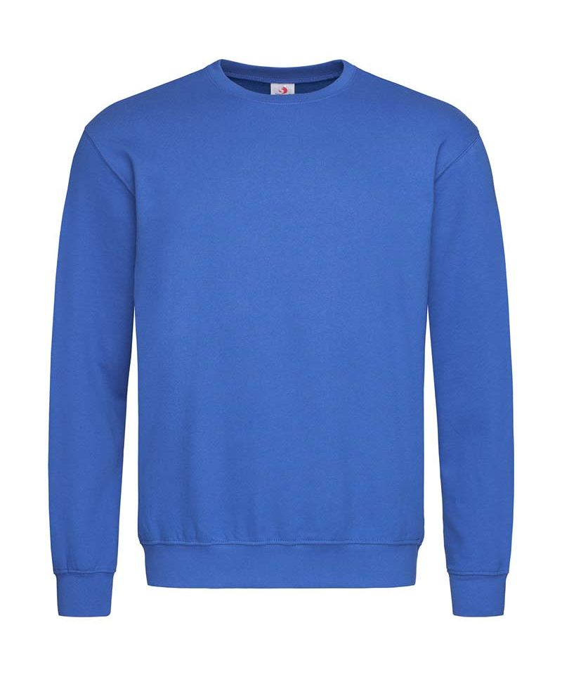 Felpa-uomo-maniche-lunghe-personalizzabile-Stedman-ST4000-blu-royal