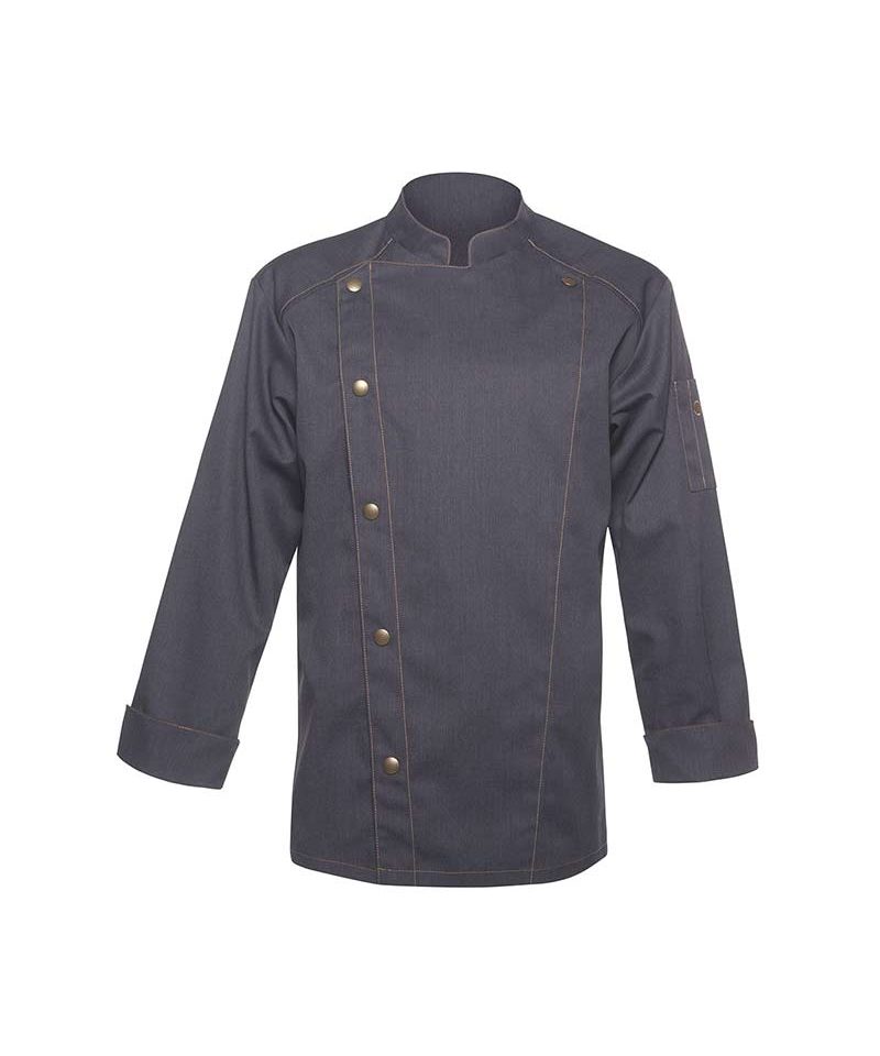 Giacca-Chef--jeans-personalizzabile-karlowsky-KJM24-nero