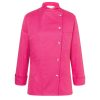 Giacca cuoco aderente Karlowsky KJF3 1 Giacca-cuoco-aderente-polsini-con-spacchetti-laterali-taschino-porta-penne-bottoni-a-pressione-lavaggi-industriali-Karlowsky-KJF3-rosa